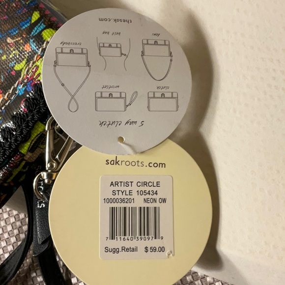 NWT Sakroots Crossbody Bag - Picture 3 of 7